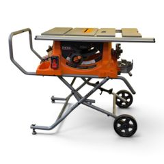 Banc de Scie Ridgid avec Stand sur Rouelette R4513