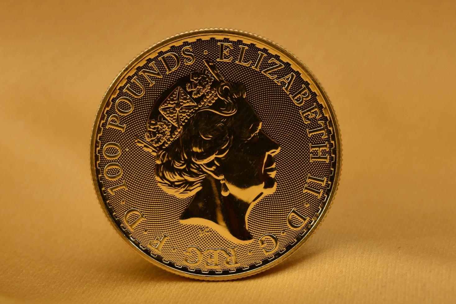 Une pièce de collection en or